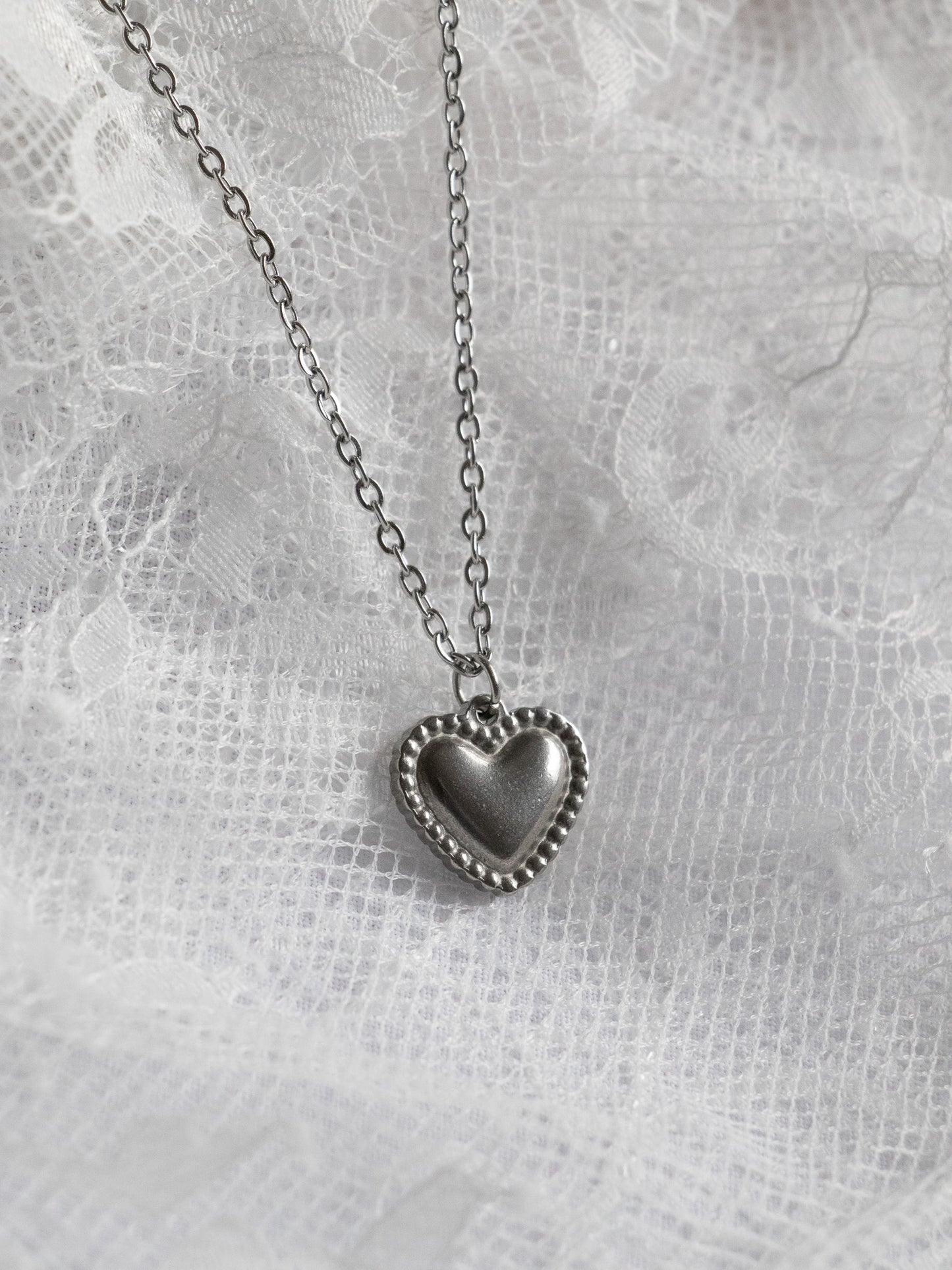 ROMANCE | Collier fin pendentif coeur